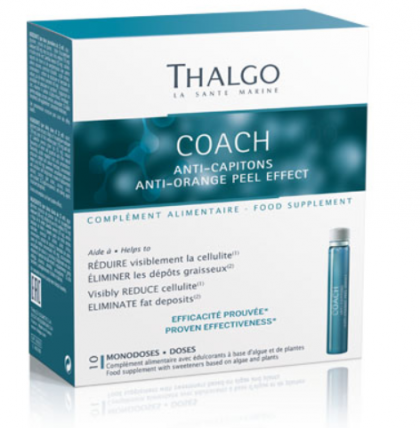 Thalgo - Ампули за премахване на целулита - COACH Anti - Orange Peel Effect. 10x25 ml.