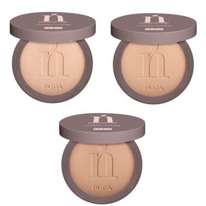 Pupa -  NATURAL SIDE  COMPACT POWDER - Матираща компактна пудра  за лице. 8 g