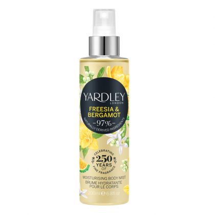 Yardley London - Freesia & Bergamot  -  Мист за тяло Фрезия и Бергамот.200 ml