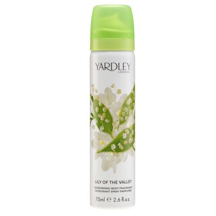 Yardley London - Lily of the Valley  -  Дезодорант  спрей Момина сълза.75 ml