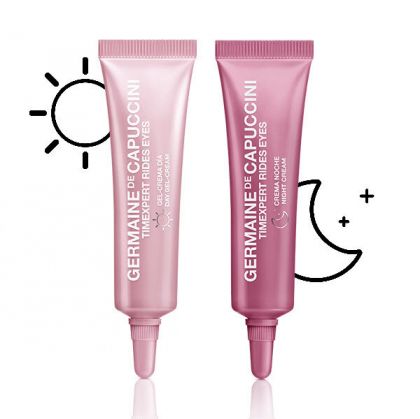 Germaine De Capuccini - Анти-ейдж комплект грижа ден и нощ за очи 25+ - Timexpert Rides - Eye contour treatment night & day.  2 х 10 ml