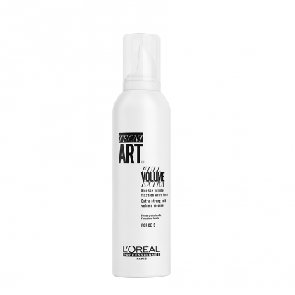 L`Oreal Professionnel  Tecni Art  Full Volume Extra  - Пяна за коса със силна фиксация. 250 ml