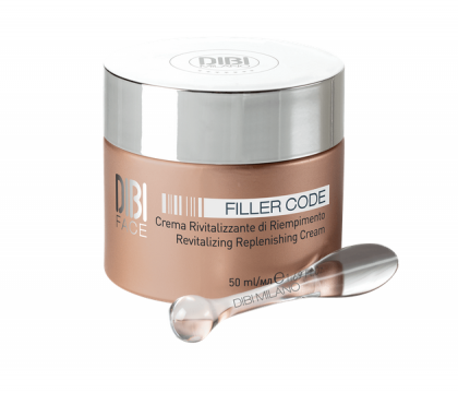 DIBI  -  Ревитализиращ и запълващ бръчките крем / Revitalizing filling cream FILLER CODE. 50 ml