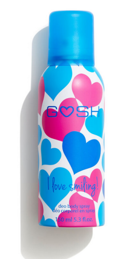 Gosh - Дезодорант I LOVE  SMILING!  Deo Spray. 150 ml