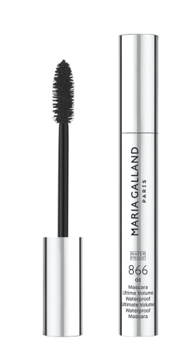 MARIA GALLAND  866 Ultimate Volume Waterproof Mascara - Черна водоустойчива спирала за обем. 8ml