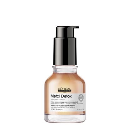 L`Oreal Professionnel Metal Detox -  Концентрирано олио за боядисана, суха или изтощена коса. 50ml