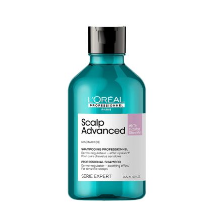 L`Oreal Professionnel Scalp Advanced - Дерморегулиращ шампоан за чувствителен скалп. 300 ml