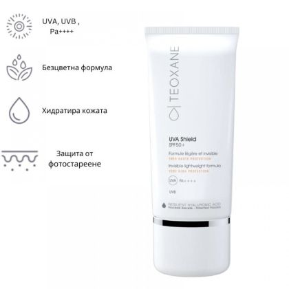 Teoxane - Слънцезащитен крем за лице с висок фактор -  UVA Shield SPF50+