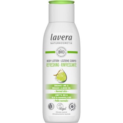 Lavera - Освежаващ лосион за тяло с био лайм и био върбинка. 200 ml