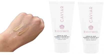 Jean d`Arcel - CAVIAR -  Tinted day cream - Тониращ дневен крем с хайвер в 2 цветни нюанса. 50 ml