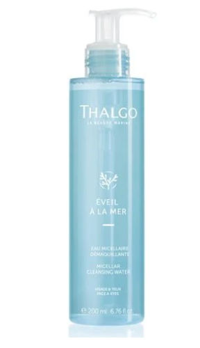 Thalgo - EVEIL A LA MER - Eau Micellaire Demaquillante - мицеларна почистваща вода за областта около очите и лицето. 200 ml.