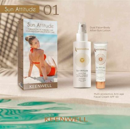 Keenwell -  SUN ATTITUDE DUO PACK - Промоционален слънцезащитен комплект.