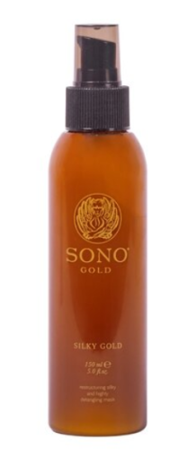 SONO Gold - Реконструираща спрей маска за коса със злато и хиалурон. 150 ml