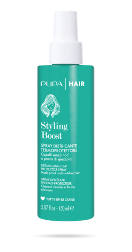 Pupa -  STYLING BOOST DETANGLING HEAT PROTECTION SPRAY / ПРЕДПАЗВАЩ И ОФОПМЯЩ СПРЕЙ. 150 ml