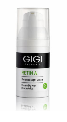 GIGI - RETIN A - RENEWAL NIGHT CREAM - Обновяващ нощен детокс крем. 30 ml