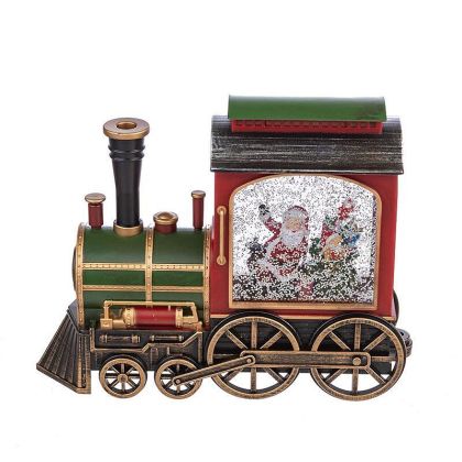 Светещи фигури - Влакче Дядо Коледа