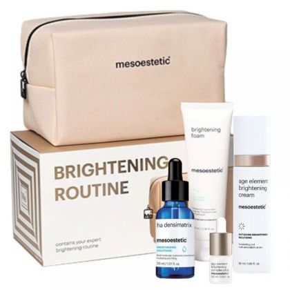 Mesoestetic -  Ексклузивна озаряваща рутина подаръчен сет / AGE ELEMENT BRIGHTENING PACK.