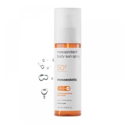 Mesoestetic - mesoprotech® Слънцезащитен спрей за тяло SPF50+.200 ml
