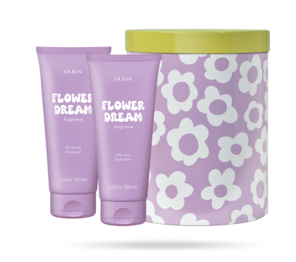 PUPA MILANO - HAPPY BOX   KIT 1  ДУШ ГЕЛ + МЛЯКО ЗА ТЯЛО  + МЕТАЛНА КУТИЯ/ 6 аромата. 200 & 200 ml