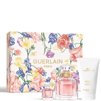 Guerlain  - MON  Gift set EDP 50 ml + EDP  5 ml + BL 75 ml  -  Подаръчен комплект за жени