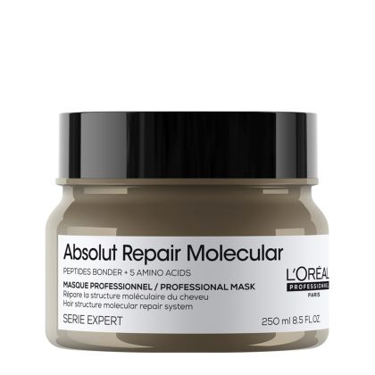 L`Oreal Professionnel Absolut Repair Molecular - Професионална концентрирана маска за всеки тип увредена коса.. 250 ml