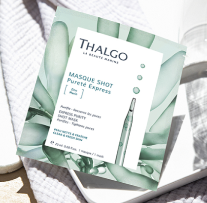 Thalgo  - PURETE MARINE Masque Shot Pureté Express- почистваща шот-маска . 20 ml