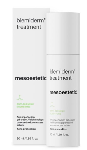 Mesoestetic - blemiderm® treatment  - Нощен крем-гел за мазна кожа с петна причинени от акне.50 ml