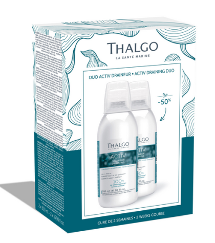 Thalgo - ПРОМОЦИЯ ACTIV DRAINING   - дренираща напитка. 2 x 500 ml.