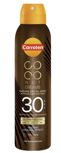 Carroten - Сухо олио спрей SPF30  Coconut Dreams 150 ml