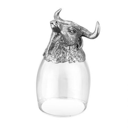 Freitas & Dores - Кристална чаша за ракия - Бик.