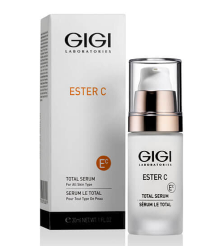 GIGI - ESTER C - TOTAL SERUM - Tотален серум с витамин С за домашна грижа.30 ml