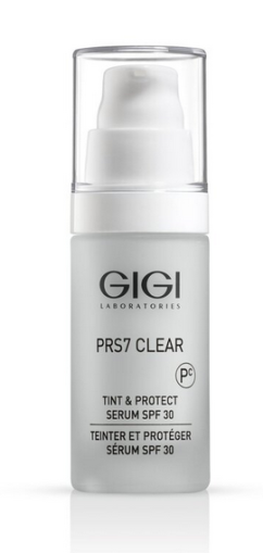 GIGI - PRS7 Tint & Protect Serum SPF 30  - Активен серум за защита и успокояване на зачервяването.30 ml