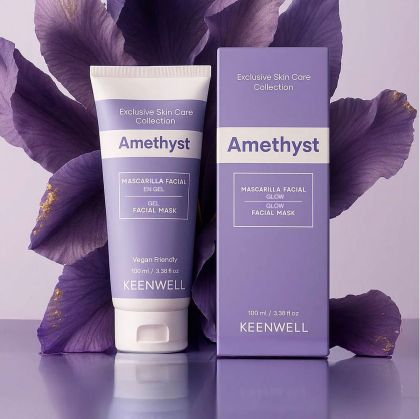 Keenwell - AMETHYST GLOW FACIAL MASK  МАСКА ЗА ЛИЦЕ ЗА БЛЯСЪК. 100 ml