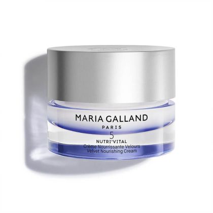MARIA GALLAND  5 NUTRI’VITAL VELVET NOURISHING CREAM Подхранващ нощен крем за суха и чувствителна кожа . 50 ml