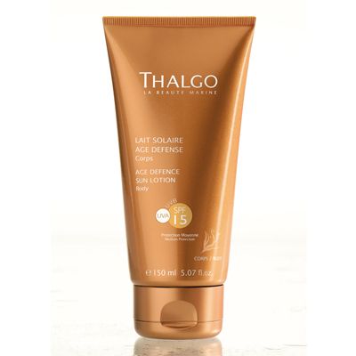 Thalgo - SPF 15 Age Defence Sun Lotion - Регенериращ слънцезащитен лосион.