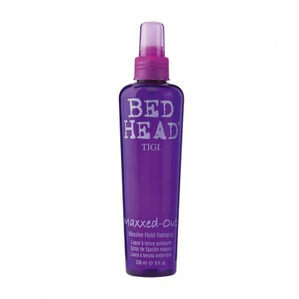 TIGI - Bed Head - Maxxed-Out / Безаерозолен спрей за коса с UV филтър.