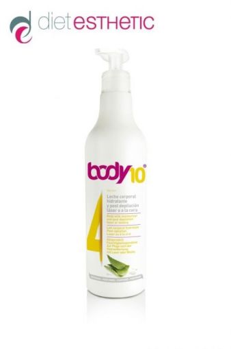 Diet Esthetic -  Мляко за тяло Body 10 No 4 – с хидратиращ ефект, за след епилация, 500 ml