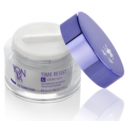 Yon-Ka - TIME RESIST NUIT - Нощен крем "Активатор на младостта" с енергизиращ ефект . 50 ml