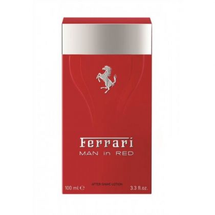 Ferrari -   Ferrari Man In Red  After Shave Lotion  - Афтършейв  за мъже .100 ml