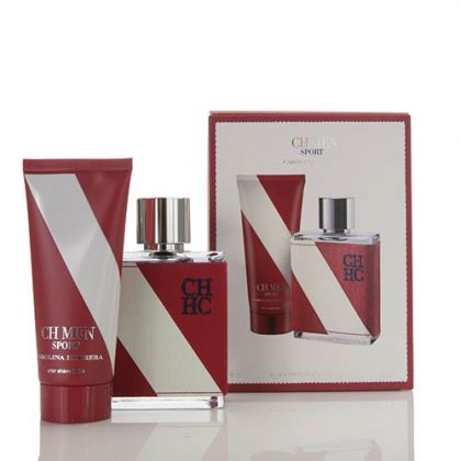 Carolina Herrera - CH men Sport  Gift set  EDT 100 ml & After shave balsam 100 ml. Подаръчен комплект   за  мъже. 