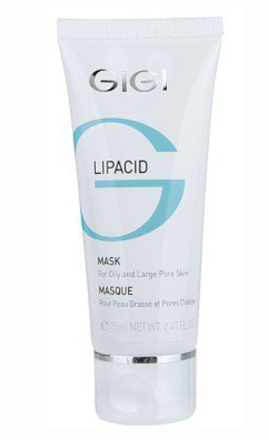 GIGI - LIPACID - MASK - Антибактериална лечебна маска за мазна кожа и проблемна кожа. 75 ml