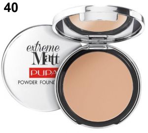 Pupa - Матиращ компактен фон дьо тен - Extreme Matt Natural Matt Effect Compact Powder Foundation.