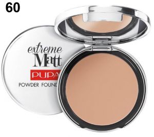 Pupa - Матиращ компактен фон дьо тен - Extreme Matt Natural Matt Effect Compact Powder Foundation.