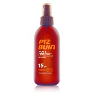 Piz Buin - Слънцезащитно олио за бронзов тен Tan Protect Dry Oil   SPF  6/15/ 30 . 150 ml