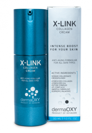 DermaOxy - X-LINK collagen Creme - Възвръщащ младостта крем с хиалурон. 30ml