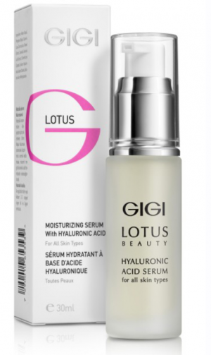 GIGI - LOTUS LINE - MOISTURIZING SERUM HYALURONIC ACID - Овлажняващ серум с хиалуронова киселина . 30 ml