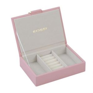 ROSSI - Кутия за бижута цвят пудра