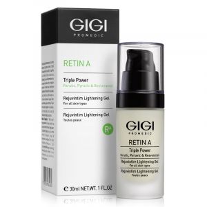 GIGI - RETIN A  -  REJUVINTIM LIGHTENING GEL Избелващ гел за интимни зони. 30 ml