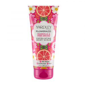 Yardley London - Flowerazzi - Ексфолиращ скраб за тяло Магнолия и Орхидея. 200 ml