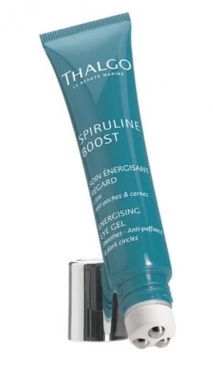 Thalgo - SPIRULINE BOOST - Soin Energisant Regard - рол-он против тъмни кръгове и подпухналост за околоочен контур . 15 ml.